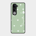 Be Loved Customized Glass Case Cover Mint Green For Vivo Y400 Pro 5G