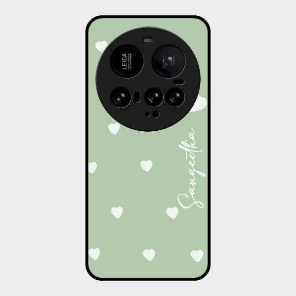 Be Loved Customized Glass Case Cover Mint Green For Xiaomi 15 Ultra 5G