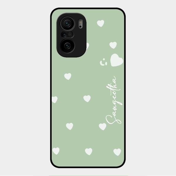 Be Loved Customized Glass Case Cover Mint Green For Xiaomi Mi 11X 5G