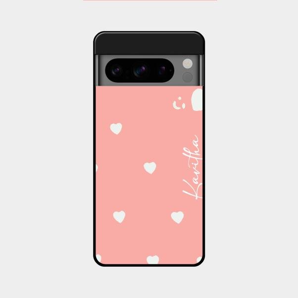 Be Loved Customized Glass Case Cover Peach For Google Pixel 8 Pro 5G