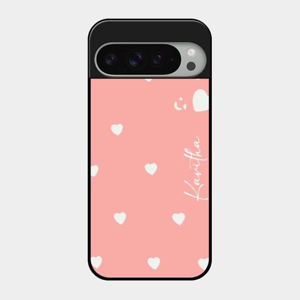 Be Loved Customized Glass Case Cover Peach For Google Pixel 9 Pro Xl