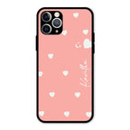 Be Loved Customized Glass Case Cover Peach For iPhone 11 Pro
