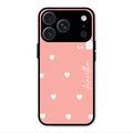 Be Loved Customized Glass Case Cover Peach For iPhone 17 Pro