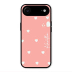 Be Loved Customized Glass Case Cover Peach For iPhone Air