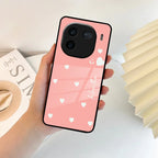 Be Loved Customized Glass Case Cover Peach For Vivo - ShopOnCliQ