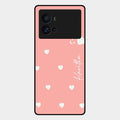 Be Loved Customized Glass Case Cover Peach For Iqoo 9 Pro 5G