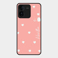 Be Loved Customized Glass Case Cover Peach For Iqoo Z9 5G