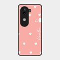 Be Loved Customized Glass Case Cover Peach For Iqoo Z9S 5G
