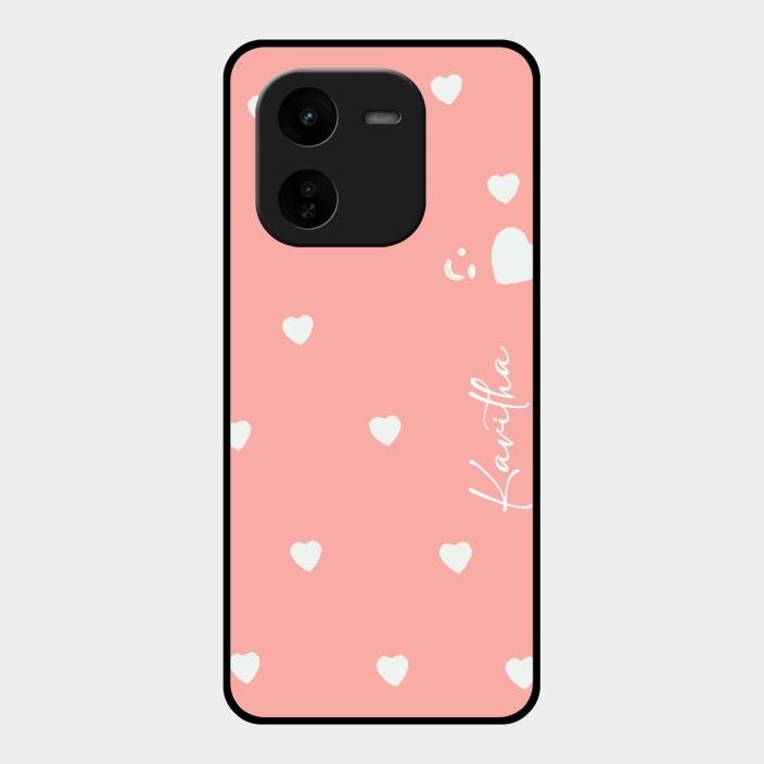 Be Loved Customized Glass Case Cover Peach For Iqoo Z9X 5G