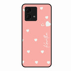 Be Loved Customized Glass Case Cover Peach For Motorola g84 5G