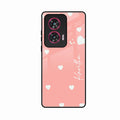 Be Loved Customized Glass Case Cover Peach For Motorola G85 5G