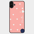 Be Loved Customized Glass Case Cover Peach For Nothing Cmf Phone 1