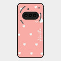 Be Loved Customized Glass Case Cover Peach For Nothing Phone 3A 5G