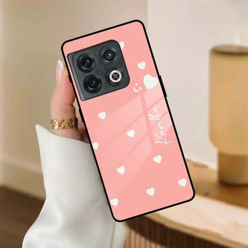 Be Loved Customized Glass Case Cover Peach For Oneplus - ShopOnCliQ
