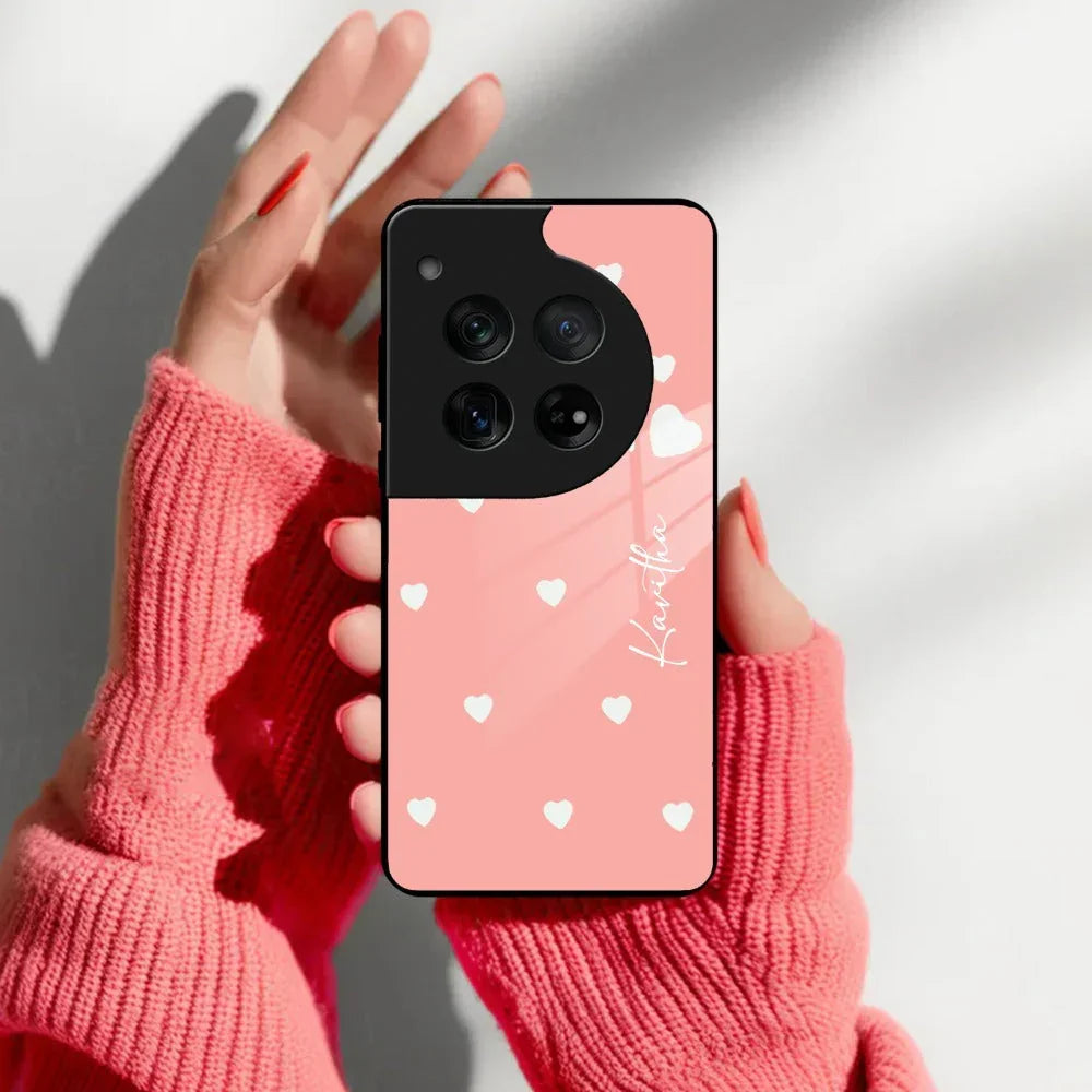 Be Loved Customized Glass Case Cover Peach For Oneplus - ShopOnCliQ