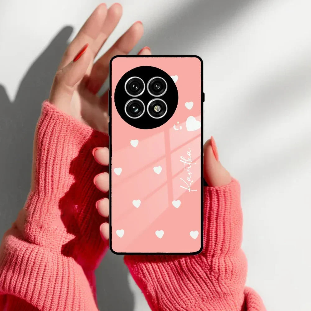 Be Loved Customized Glass Case Cover Peach For Oneplus - ShopOnCliQ