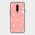 Be Loved Customized Glass Case Cover Peach For Oneplus 7 Pro