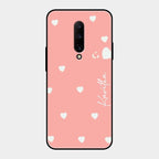 Be Loved Customized Glass Case Cover Peach For Oneplus 7 Pro