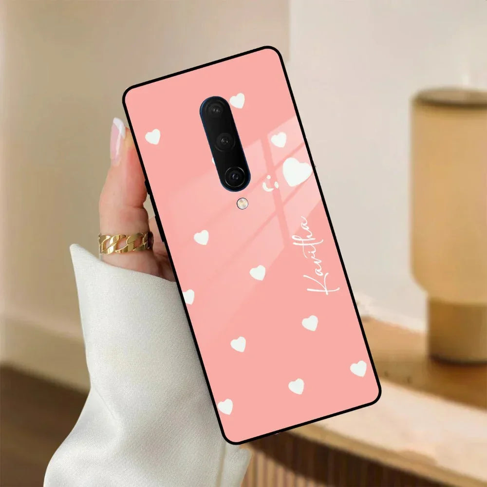 Be Loved Customized Glass Case Cover Peach For Oneplus - ShopOnCliQ