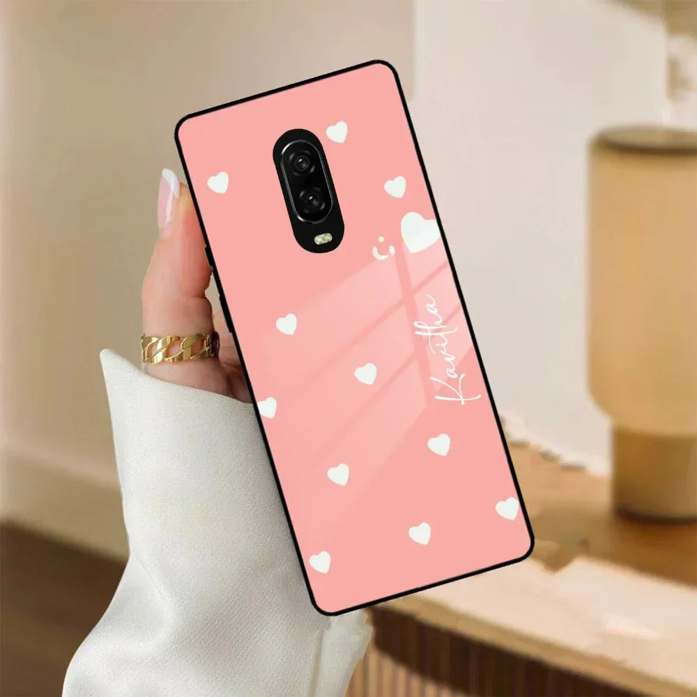 Be Loved Customized Glass Case Cover Peach For Oneplus - ShopOnCliQ