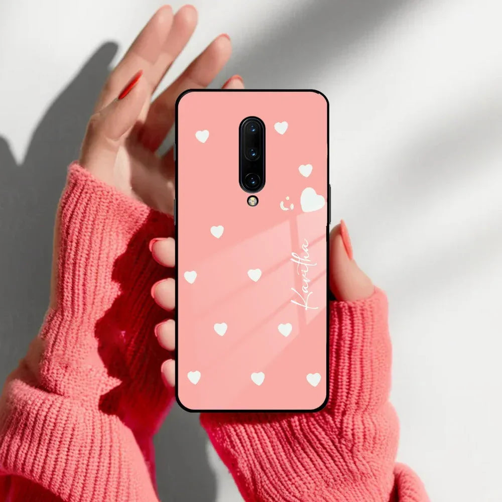 Be Loved Customized Glass Case Cover Peach For Oneplus - ShopOnCliQ