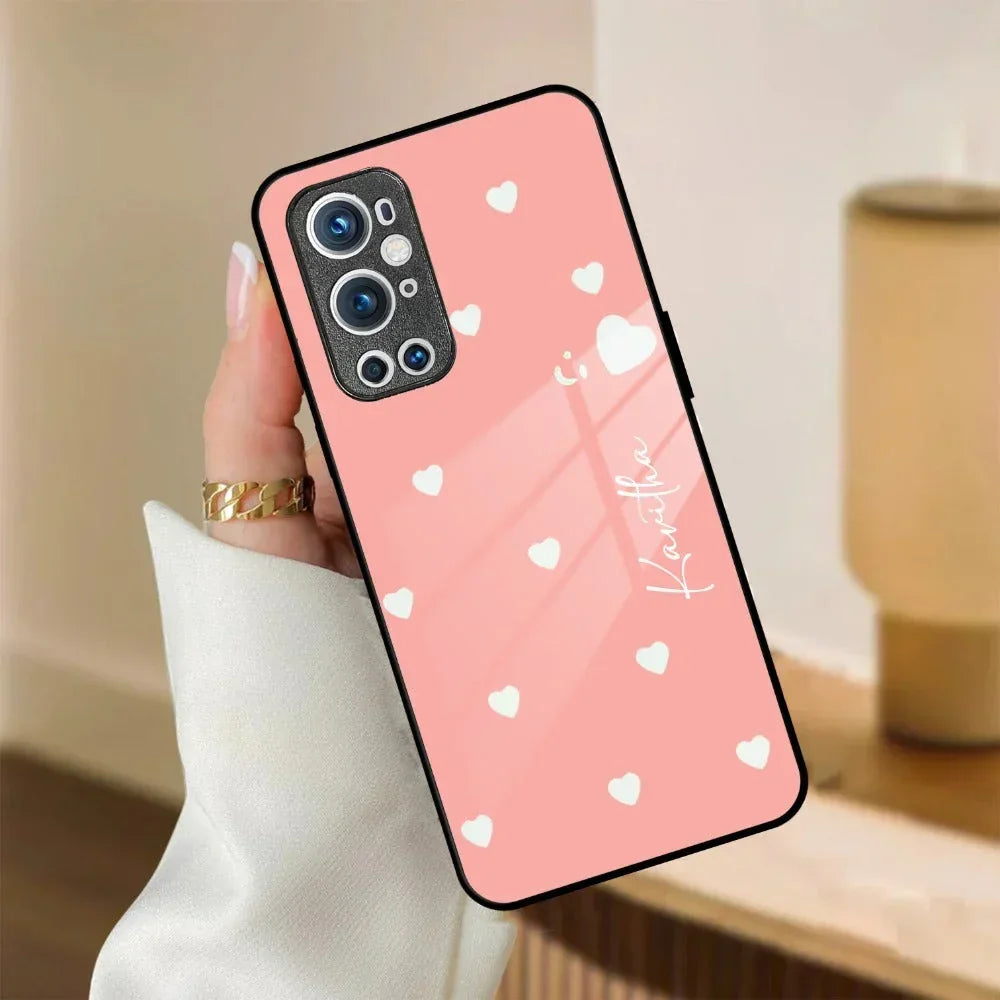 Be Loved Customized Glass Case Cover Peach For Oneplus - ShopOnCliQ