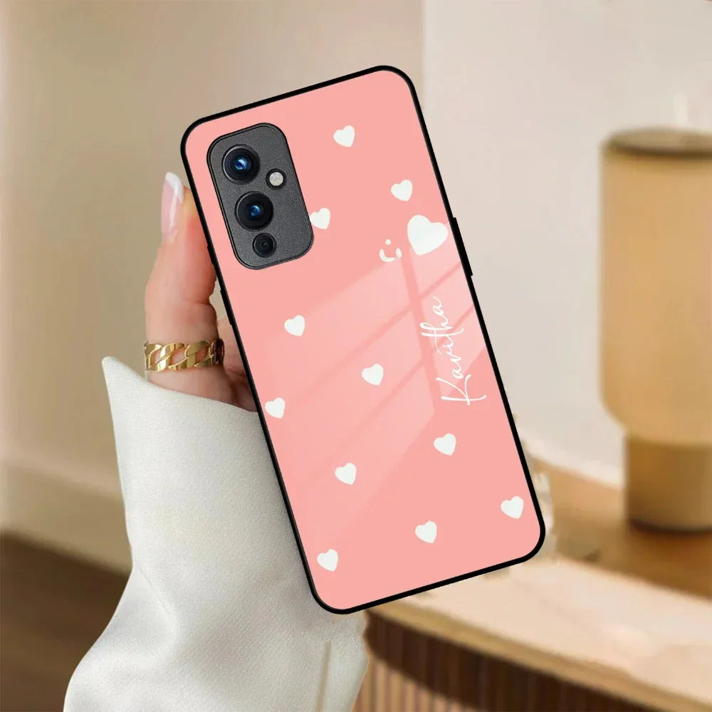 Be Loved Customized Glass Case Cover Peach For Oneplus - ShopOnCliQ
