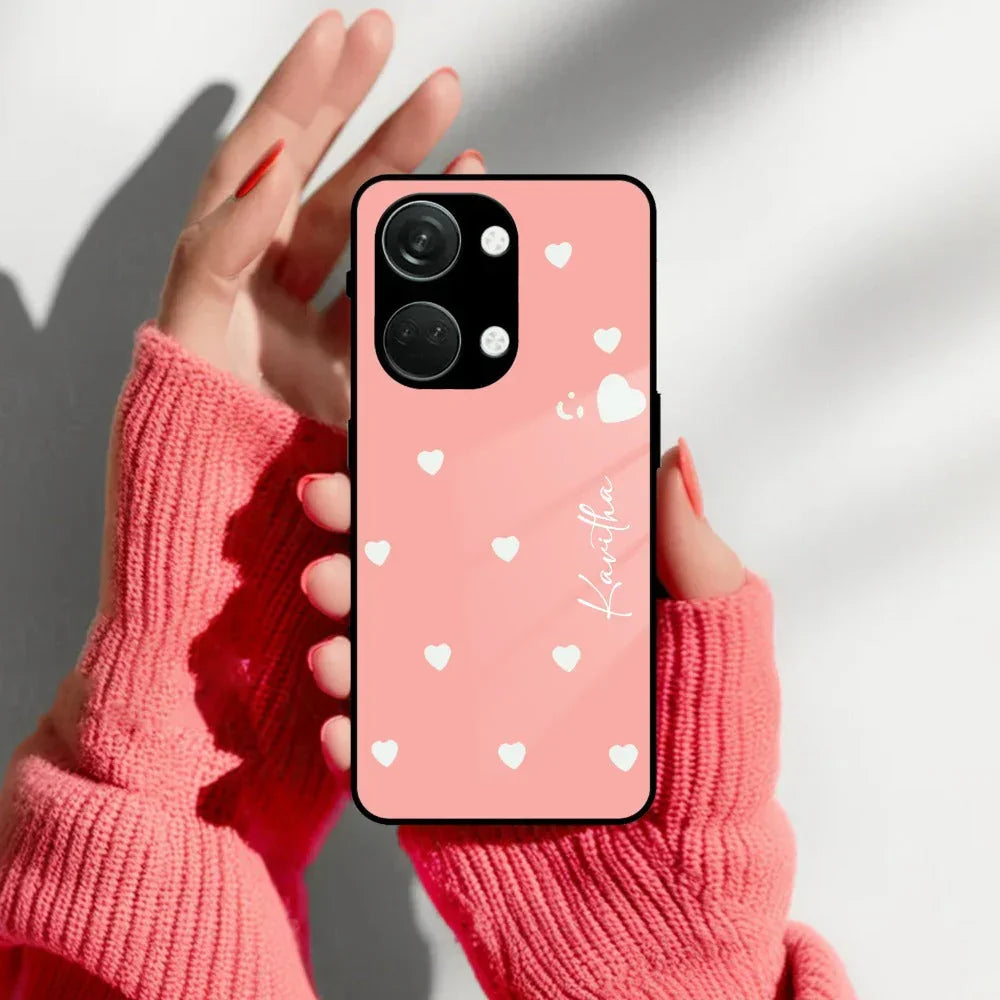 Be Loved Customized Glass Case Cover Peach For Oneplus - ShopOnCliQ