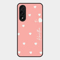 Be Loved Customized Glass Case Cover Peach For Oneplus Nord 5 5G