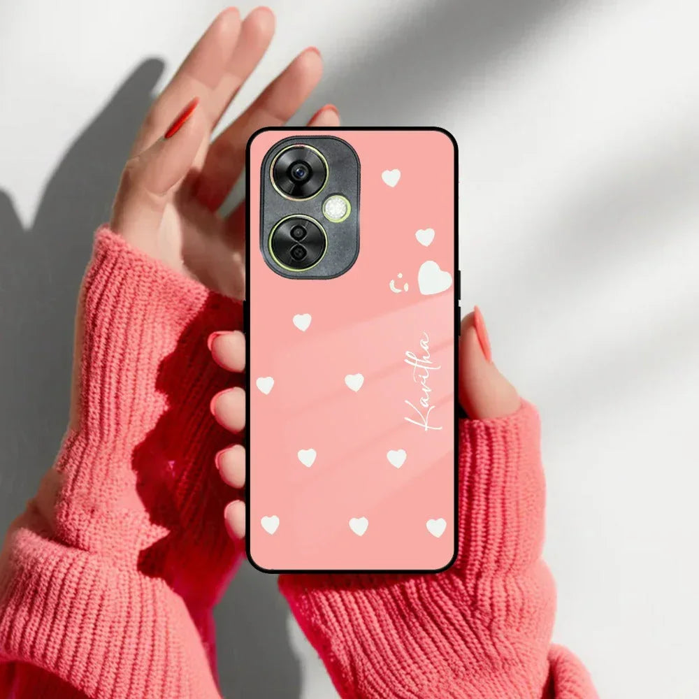 Be Loved Customized Glass Case Cover Peach For Oneplus - ShopOnCliQ