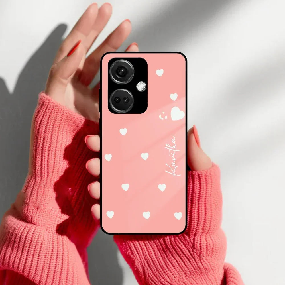 Be Loved Customized Glass Case Cover Peach For Oneplus - ShopOnCliQ