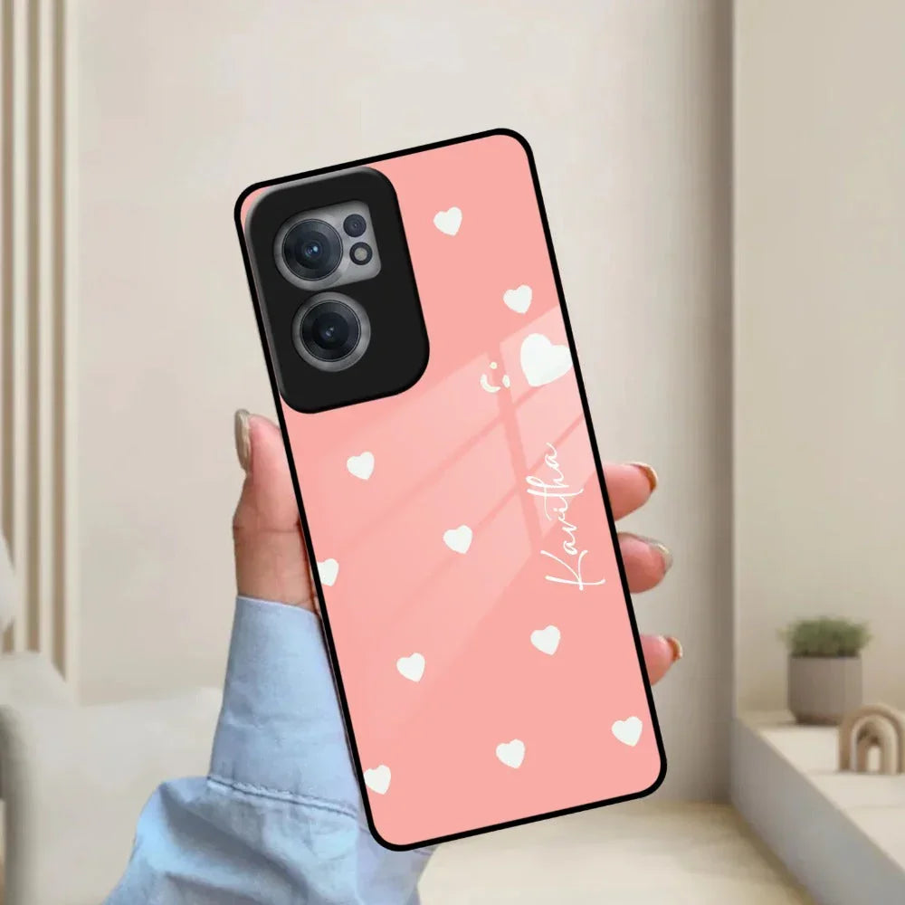 Be Loved Customized Glass Case Cover Peach For Oneplus - ShopOnCliQ
