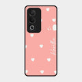 Be Loved Customized Glass Case Cover Peach For Oppo A3 Pro 5G