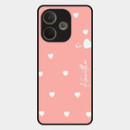 Be Loved Customized Glass Case Cover Peach For Oppo A5 Pro 5G
