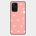 Be Loved Customized Glass Case Cover Peach For Oppo F19 Pro Plus 5G
