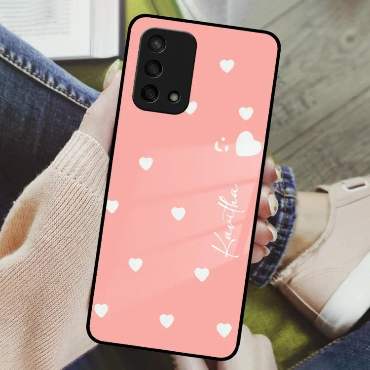 Be Loved Customized Glass Case Cover Peach For Oppo - ShopOnCliQ