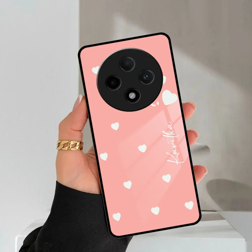 Be Loved Customized Glass Case Cover Peach For Oppo - ShopOnCliQ