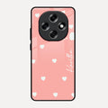 Be Loved Customized Glass Case Cover Peach For Oppo F31 Pro 5G