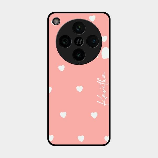 Be Loved Customized Glass Case Cover Peach For Oppo Find X8 Pro 5G