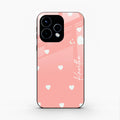 Be Loved Customized Glass Case Cover Peach For Oppo Reno 15 5G