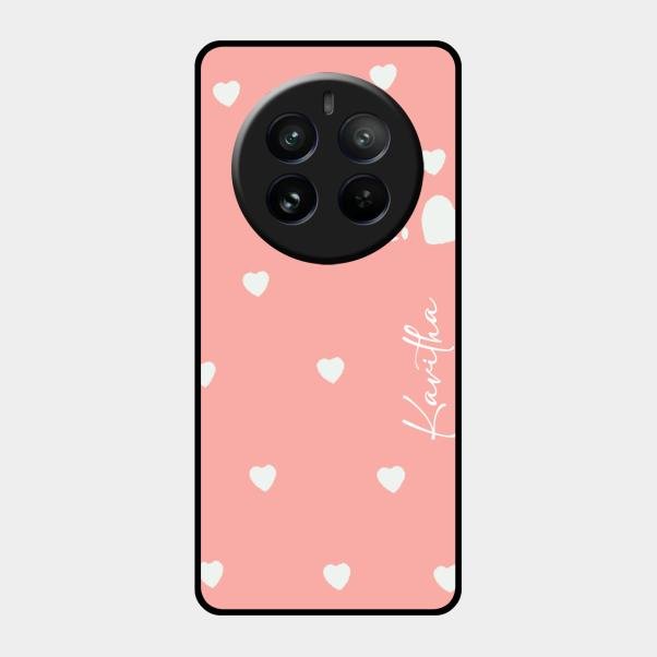 Be Loved Customized Glass Case Cover Peach For Realme 12 Pro 5G