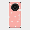 Be Loved Customized Glass Case Cover Peach For Realme 13 5G
