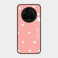 Be Loved Customized Glass Case Cover Peach For Realme 14 Pro 5G