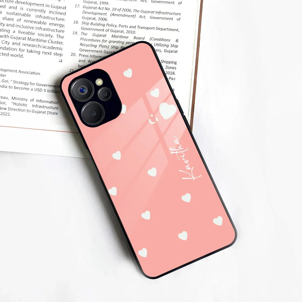 Be Loved Customized Glass Case Cover Peach For Realme/Narzo - ShopOnCliQ