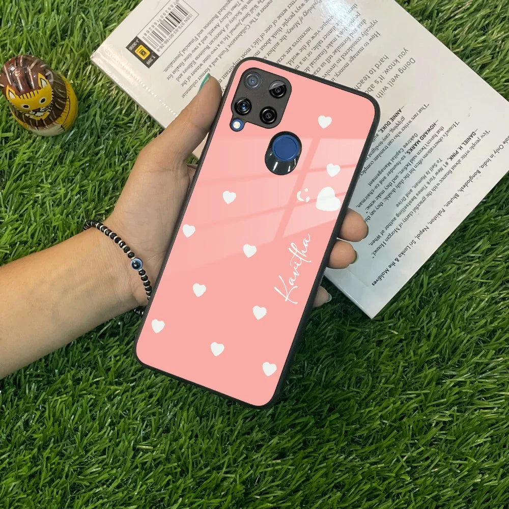 Be Loved Customized Glass Case Cover Peach For Realme/Narzo - ShopOnCliQ