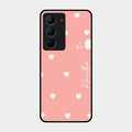 Be Loved Customized Glass Case Cover Peach For Realme Narzo 80X 5G
