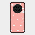 Be Loved Customized Glass Case Cover Peach For Realme P1 5G