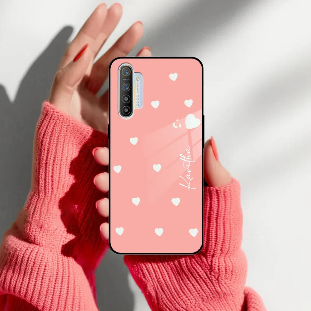 Be Loved Customized Glass Case Cover Peach For Realme/Narzo - ShopOnCliQ