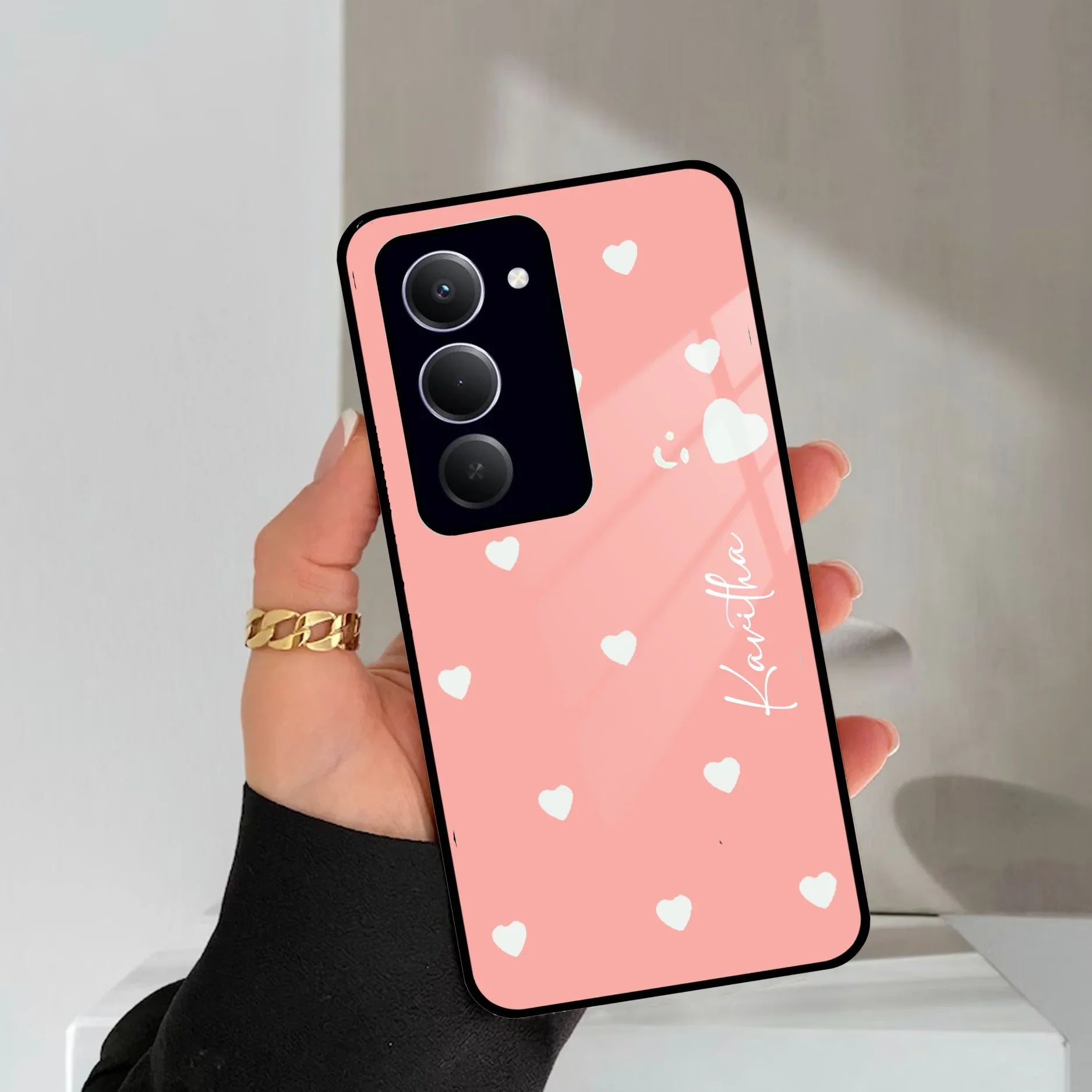 Be Loved Customized Glass Case Cover Peach For Redmi/Xiaomi - ShopOnCliQ