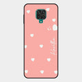 Be Loved Customized Glass Case Cover Peach For Redmi Note 10 Lite